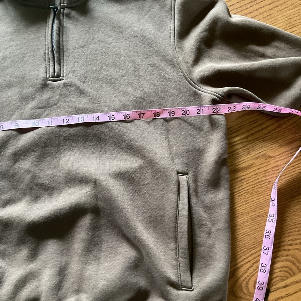 Kenneth Cole Men's Tan Zip-Up Sweater size large - Picture 7 of 7